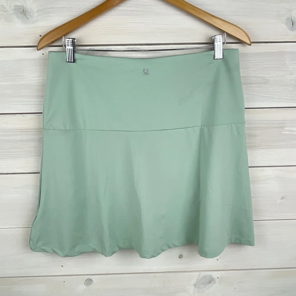 Daily Sports Foam Green Golf Tennis Skort Athletic Skirt SHERLYN - NWT